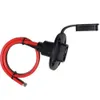 Upgrade 10AWG SAE Kabel 2 Pin Szybki rozłączenie panelu samochodowego przedłużaczowe otwory śrubowe do paneli słonecznych Battrey Motorcycles BA W5B3