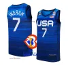 Maillot de basket-ball de l'équipe de la Coupe du monde 2023 des États-Unis Anthony Edwards Brandon Ingram Paolo Banchero Mikal Bridges Jalen Brunson Jaren Jackson Jr. Hot