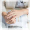 Bröllopsringar Vintage Daisy Flower Rings for Women Korean Style Justerbar öppningsfingerring Bride Bröllopsengagemang Uttalande smycken GIF 24329