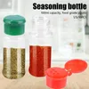 Storage Bottles 1/3/5PCS 100MLSeasoning Shaker Plastic Spices Condiment Jar Salt Pepper Boxes For Kitchen Gadget Tool Organizer