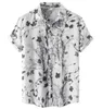 Chemises décontractées pour hommes 2024 pour hommes 3D imprimé hommes chemise hawaïenne plage 3XL à manches courtes hauts à la mode t-shirt chemisier