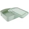 Plates Toast Box Leakage-proof Bread Storage Portable Sandwich Container