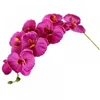 Декоративные цветы 28-дюймовые искусственные ветки фаленопсиса настоящие (не шелковые) для домашнего офиса высокие подсолнухи