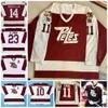 24S 37403740402000 Movie jerseys 10 JON HOWSE 11 Petes Staal 23 Adam Essien Peterborough Peters shabby hockey jersey Custom Any Number and Name