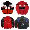 Vêtements veste de course F1, nouvelle combinaison d'hiver avec logo brodé et fermeture éclair