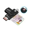 USB 2.0 Smart Card Reader Micro SD/TF Speicher ID Bank EMV elektronischer DNIE DNI Citizen SIM Cloner Anschlussadapter