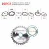 Ring Saw Blade Washer Blade Aperture Inner Hole Ring Inner Ring Saw Cutting Washer Set Silver Durable Practical