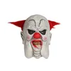 Party Dekoration Kinder Halloween Clown Kopfbedeckung Flexible Latex Scary Facewear Prop für Cosplay Maskerade