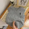 Vest Vest Baby Boy Girl Sweater Child Knitted Waistcoat Sleeveless Spring Autumn School Clothes 2-7Y Drop Delivery Kids Maternit Dhoug