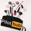 Pilot Hub Travel Torebka kosmetyczna dla kobiet samolot Aviati Aviati prezent toaletowa makijaż Organizator Ladies Beauty Storage Kit K8MH#