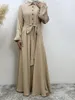 Etniska kläder Ramadan Abaya Saudiarabien Turkiet Islam Muslimsk klänning Bönkläder Afrikanska midjebandsklänningar för kvinnor Kebaya Robe Femme