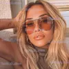 Lunettes de soleil 2023 Nouvelle tendance Ciassic Retro Metal Frame Lunettes de soleil pour femmes Hommes Vintage 90s Double Bridge Unisexe Shades UV400 T240330