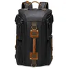 Rucksack Outdoor Business Wandern Große Kapazität Leinwand Retro Wasserdichte Multi-funktionale Sport Reise Tragbare Lagerung Y92A