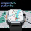 2.03 pouces Smart Watch GPS WiFi SIM Card NFC Double Caméra ROBLED 16G 64G ROM Storage Google Play IP67 CARD Rate Android Smartwatch
