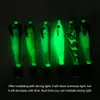 1 Set Fishing Lure Luminous Squid Jig Hook Wood Shrimp Artificial Egi Lures Octopus Cuttlefish Hard Bait Sea Fish Goods with Box 240315