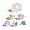 Bonnet / Skull Caps 50 Styles Criss Cross Messy Bun Chapeaux Tournesol Lavé Coton Snapback Casual Été Tie-Dye Chapeau En Plein Air Pour Femmes Moi Dh4Li