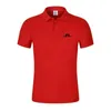 Men's T-Shirts Summer Mens Golf Shirt J Lindbergh Golf Shirt Casual Short Sleeve Breathable High Quality Mens Polo T-shirt J240330