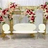 Commercial Furniture El Banquet Party Light And Luxury Modern Mti Person Combination Adt Sofa Drop Delivery Home Garden Dhq9P