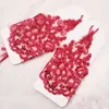 2019 FI Beauty Girl Red White Fingerl Wedding Gloves Lace Pärled för brudbröllop Accory Stage Performance O8me#