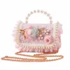 Filles mignonnes Princ Sac à bandoulière en laine enfants Fi sacs à main fourre-tout de mariage Kawaii sacs à main et sacs à main pour bébé cadeau z9js #