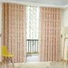 Curtain Drapes Floral Vine Leaf Partition Polyester Modern Curtains For Living Room Balcony Window Sheer Bedroom Drop Delivery Home Ga Ota8K