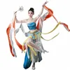 Costumes de danse classique chinoise Dunhuang Dance Hanfu Dr Femme Natal Fairy Cosplay Costume Élégant Festival Exotique Vêtements M79f #