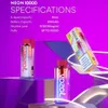 Дистрибьютор Alibaba, оптовая продажа, перезаряжаемая Voozol Gear Neon Star 10000 10KPuff 12k 16k 20k затяжки одноразовая вейп-бар