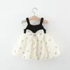 1 year babys birthday born girls clothing bow mesh tutu dresses dress for clothes fashion design flower 240322