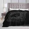 Coperte Corvo settentrionale Ultima super morbida Luce calda Coperta sottile Raidho Crow Tribale Scandinavo Mitico Mistico Mitologia Nordica