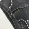 Jeans pour femmes grande taille confortable vintage lavable pantalon noir élastique 2024 mode sexy taille haute femmes droites