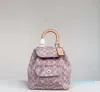 Дизайнерские роскошные сумки, мини-ароматный рюкзак, модная универсальная женская сумка из воловьей кожи личи