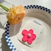 ヘアアクセサリー韓国キャンディーカラー甘い花柄のピン子供のための蛍光クリップヘッドウェアの女の子の子供