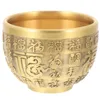 Bowls Brass Ornaments Gold Bowl Dining Room Table Decor Decorate Fortune Basin Tabletop Decoration Office