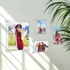 Quadros 1 conjunto de moldura acrílica Po Wall Display Picture Clear Holder (M)