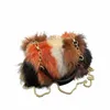 Hiver Designer Sac à main Hobo Chaîne Sacs à bandoulière 2023 Luxe Fausse Fourrure Sac de soirée Femme Embrayages en peluche Fi Clip Purse y7oO #