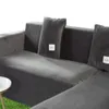 Syliwa sofa narożna dla salonu Elastyczne spandekne spandex Slipcovers Couch Cook Sofa Sofa Redel L Kształt Need Kup 2cece2568313