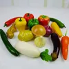 Decorative Flowers 6 Pcs Simulation Bell Pepper Model Piment Chilli Artificial Vegetables Decorate