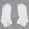 Cott Sakura Broidered chaussettes pour filles JK Uniform School Dr mignon bas sur bas de cerisiers