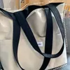 Women Tote Bag estetyczny stały kolor Studenci Casual Torebka torba na ramię duża pojemność Oxford Reusable Shop Torba plażowa 2023 B1DX#