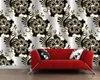 Wallpapers Custom Floral Wallpaper Metal Flower Pattern Mural For Living Room Bedroom Sofa TV Background Wall Home Decor