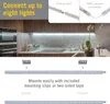 قابلة لربط LED Strip Light Diffuser Kit 4000K