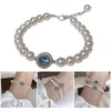 Bedelarmbanden Blauwe Edelstenen Armband Verstelbare Parels Kralen Polsbandje Mode Dames Polsketting Sieraden Voor Bruiloften En Feesten