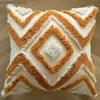 Pillow Bohemian cover Cojines 45X45 jacquard linen dyed decoration home polishing pad cover Cojines decoration Para sofa shell Y240401