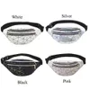 Nouveau Fi Femmes Taille Packs Fanny Pack Pochette Hip Bourse Satchel Laser Ceinture Sacs Motifs Géométriques Portefeuille z1Os #