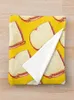 Dekens Bologna Sandwich Patroon - Geel Gooi Deken Quilt Los