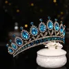 Luxury Bridal Crown Vintage Color Crystal Headband Crystal Fi Diverse Wedding Accories Prom Women Regali per feste di vacanza Q4ug#