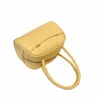 Koreanischer Stil PU-Handtasche Damen New Fi Retro Unterarmkissen Tasche Boxförmige einfarbige weiche kleine quadratische Taschen K7pS #