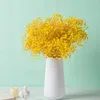 Vaser Flower Pot Plastic Vase Torkad prydnadsutsmyckning Blomkruka Vitt kontor