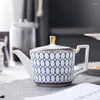 Theewaar Sets Keramische Koffie Thee Set Phnom Penh Bone China Bekerhouder Waterkoker Melkkan Suikerpot Bar Decoratie Huishoudelijke Keuken benodigdheden