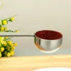 Kaffe Scoops Fashion General Spoon Simple Small Measuring Kitchen Rostfritt stål Säkerhetslitesresistens Två i en bekväm